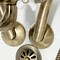 Kingston Brass Tub Wall Mount Clawfoot Tub Faucet with Hand Shower, Antique Brass KS229PXAB - alternate 5